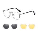 Lunettes de soleil magnétiques polarisées 3 en 1 