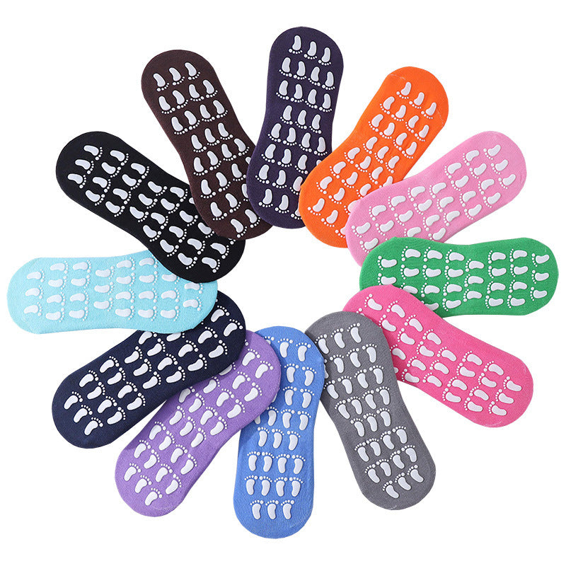Chaussettes de trampoline antidérapantes pour jeunes 