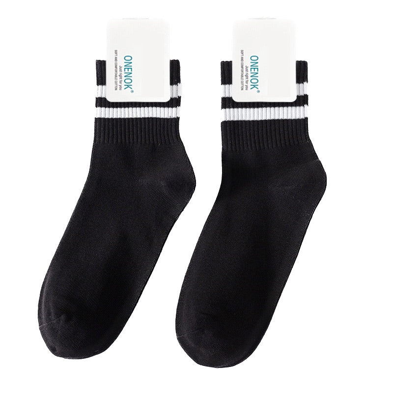 Chaussettes longues personnalisées avec carte en papier 