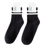 Chaussettes longues personnalisées avec carte en papier 
