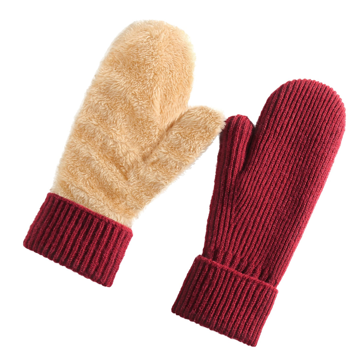 Velvet Knit Gloves