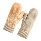 Velvet Knit Gloves