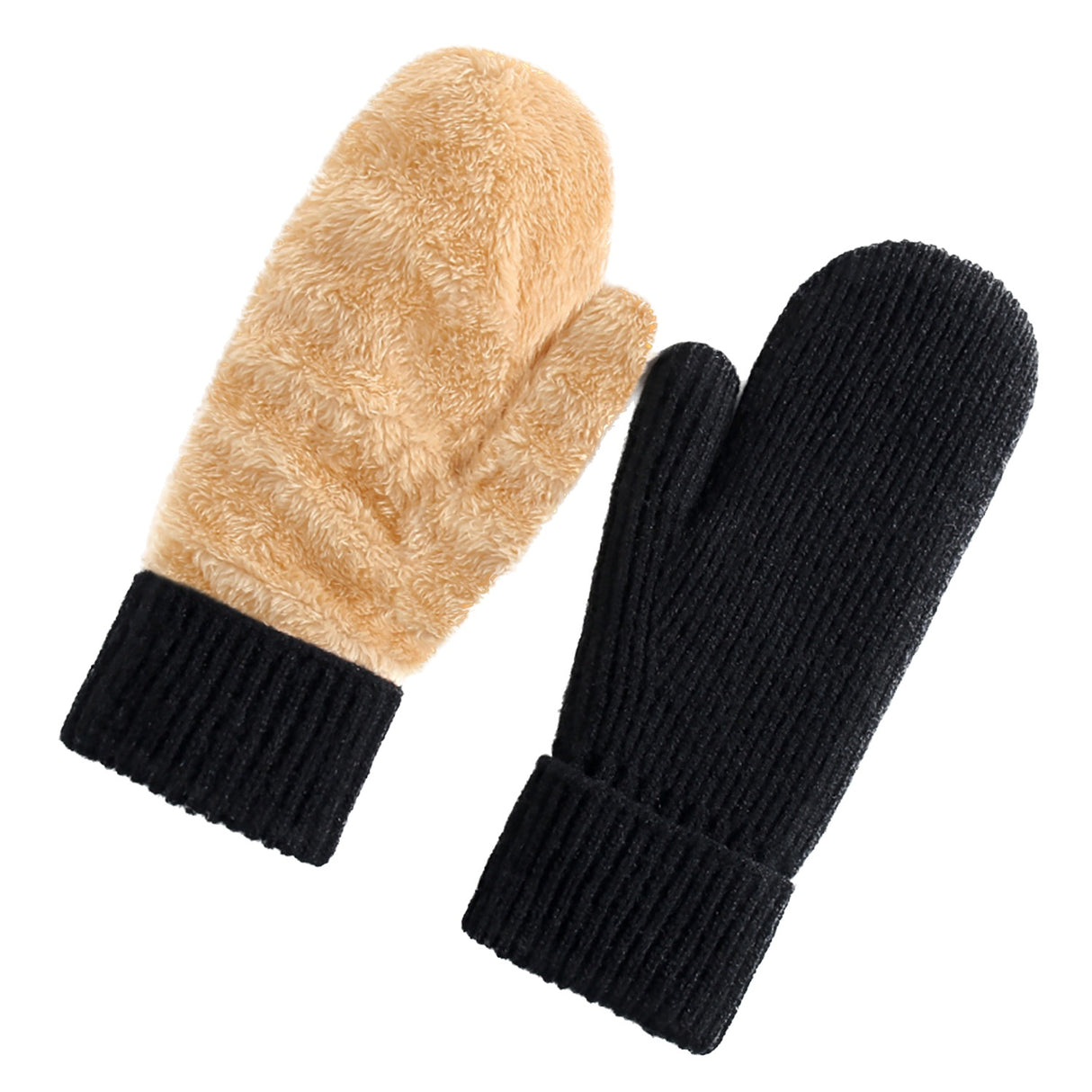 Velvet Knit Gloves