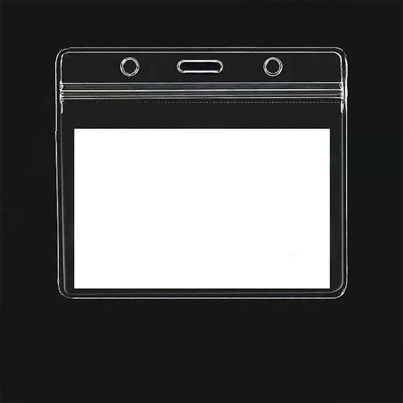 Horizontal Transparent Badge Holder
