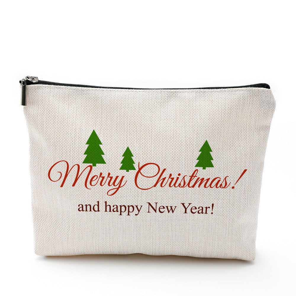 Zip Cotton Pouch