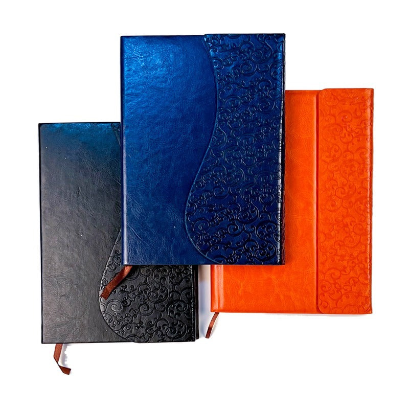 Triple Fold Leather Notebook