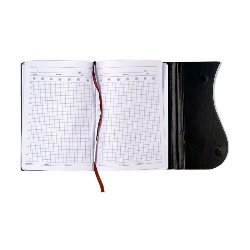 Triple Fold Leather Notebook