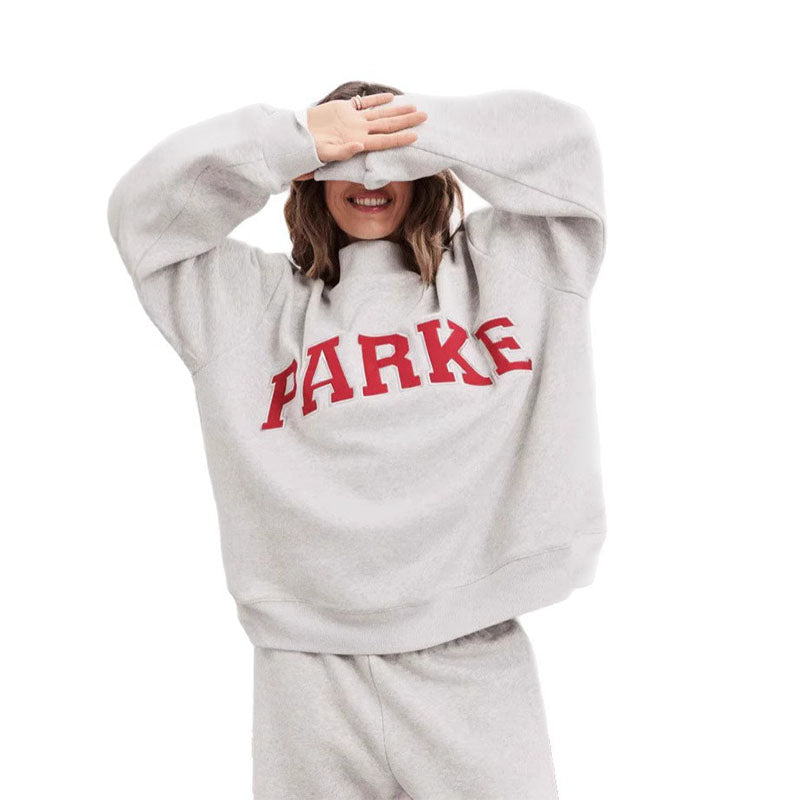 Relaxed Fit Mockneck Sweatshirt