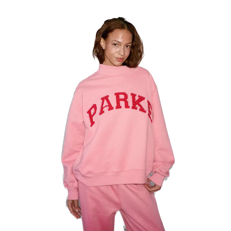 Relaxed Fit Mockneck Sweatshirt