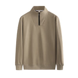 Quarter-zip Stand Collar Sweatshirt