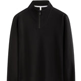 Quarter-zip Stand Collar Sweatshirt