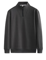 Quarter-zip Stand Collar Sweatshirt