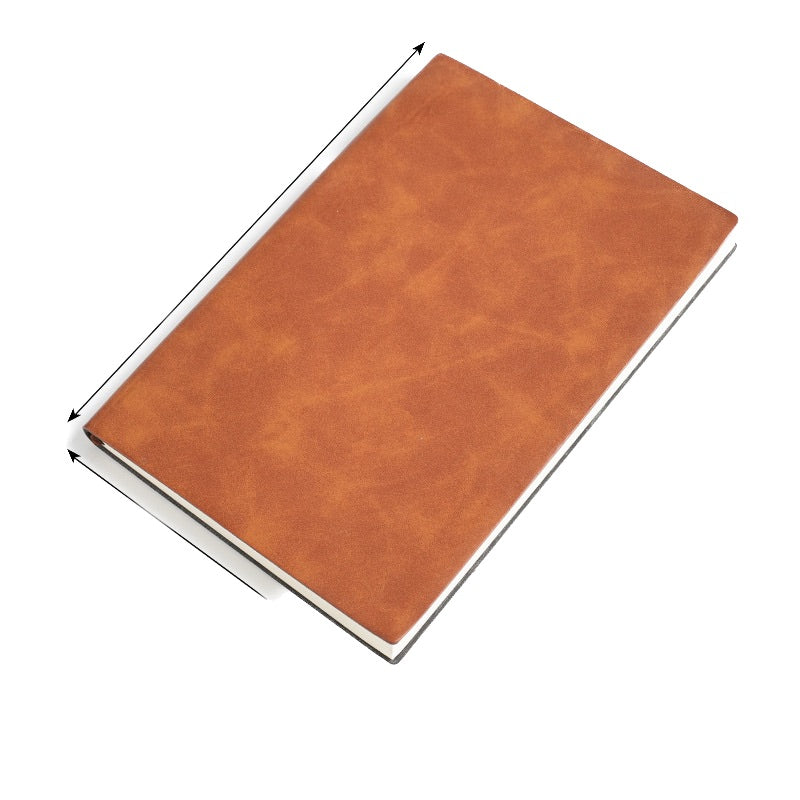 A5 Sheepskin-like Pu Leather Notebook