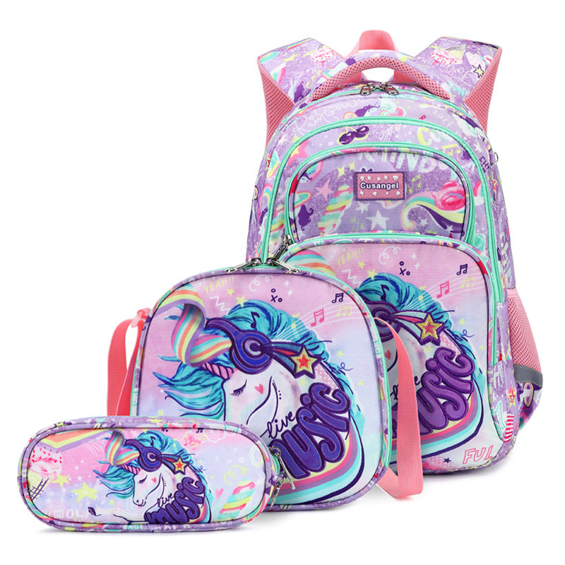 3-in-1 Kids School Backpack Set