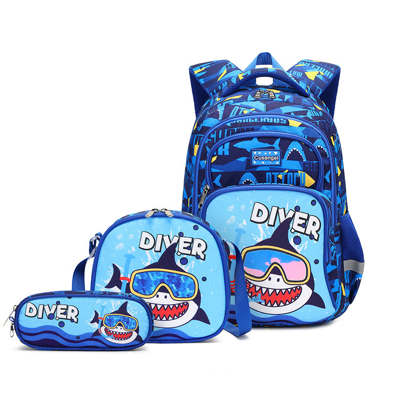 3-in-1 Kids School Backpack Set