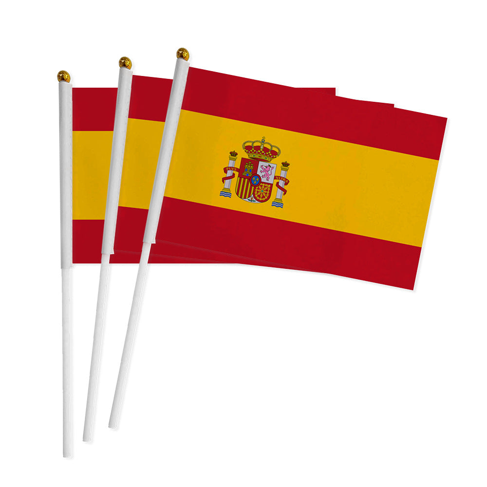 Drapeau national portable 