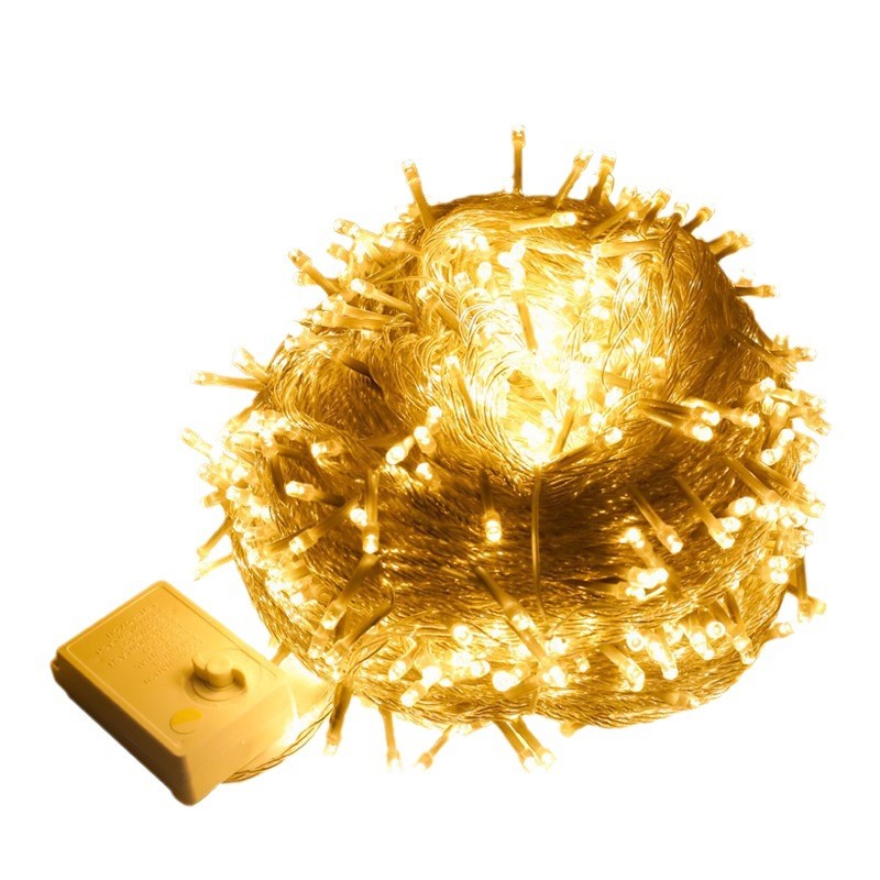 100m Yellow Lights String