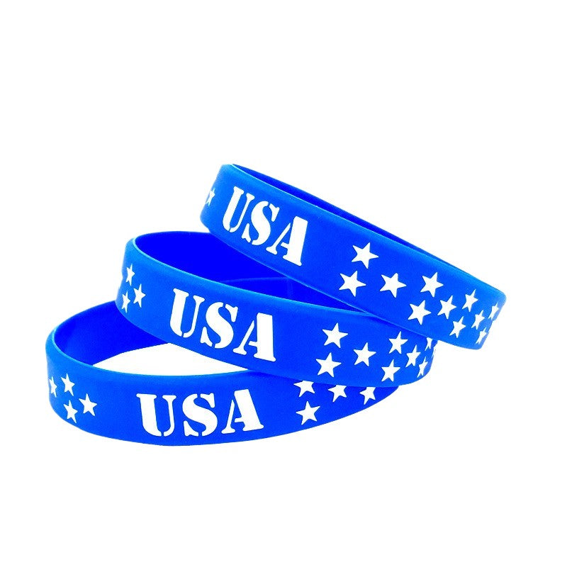 Bracelet en silicone pour adulte en couleur 