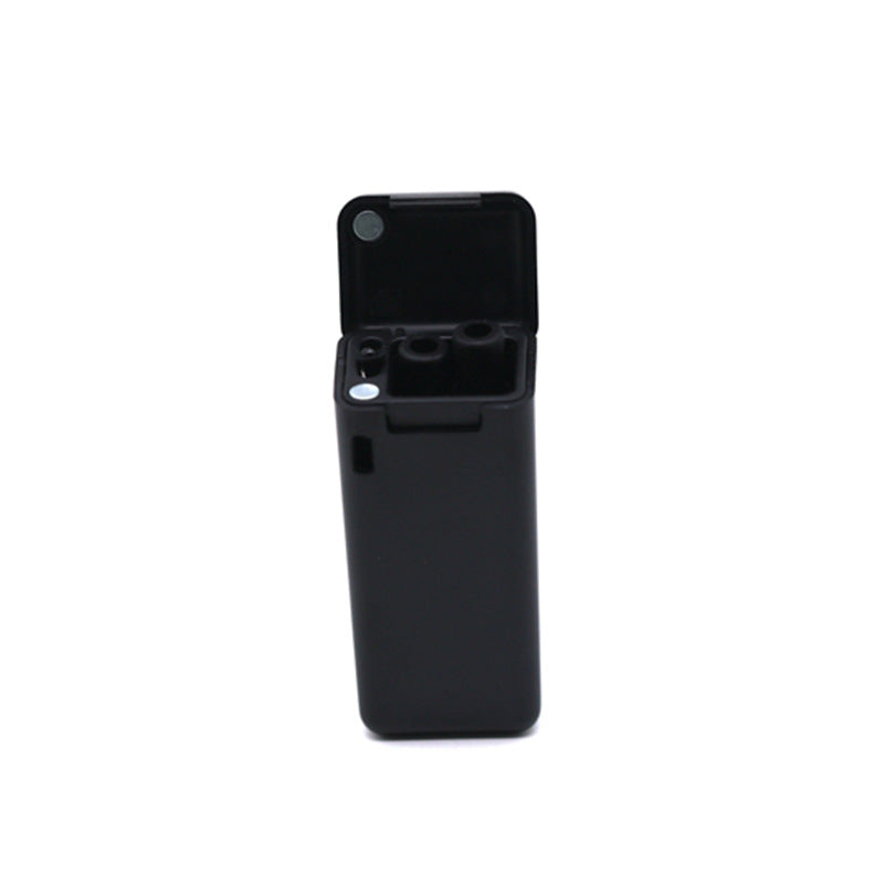 Paille pliante en acier inoxydable 