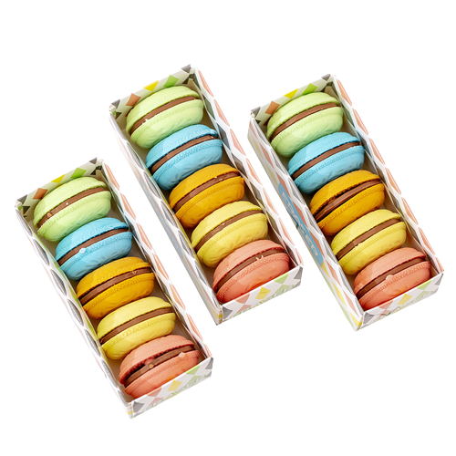 Gommes en forme de macaron 