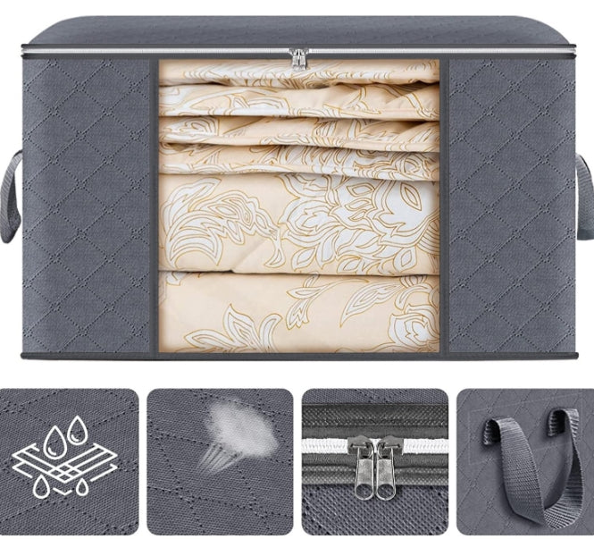 Sac de rangement pliable pour couvertures 