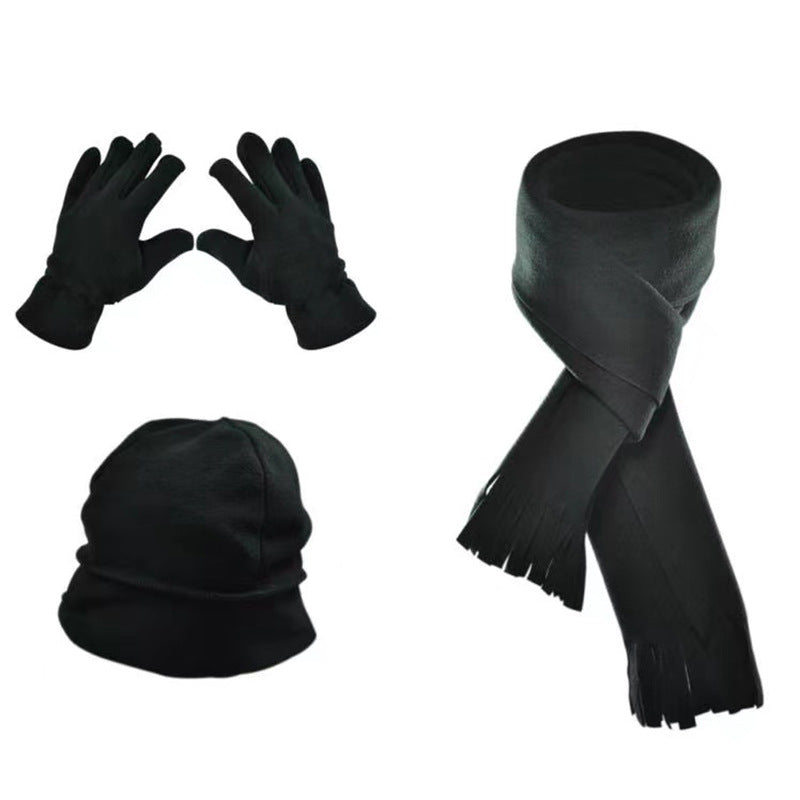 Ensemble bonnet, gants et écharpe d'hiver pour enfants 
