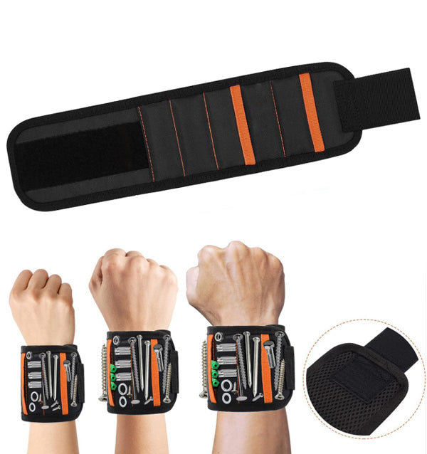 Bracelet magnétique pour maintenir les vis 