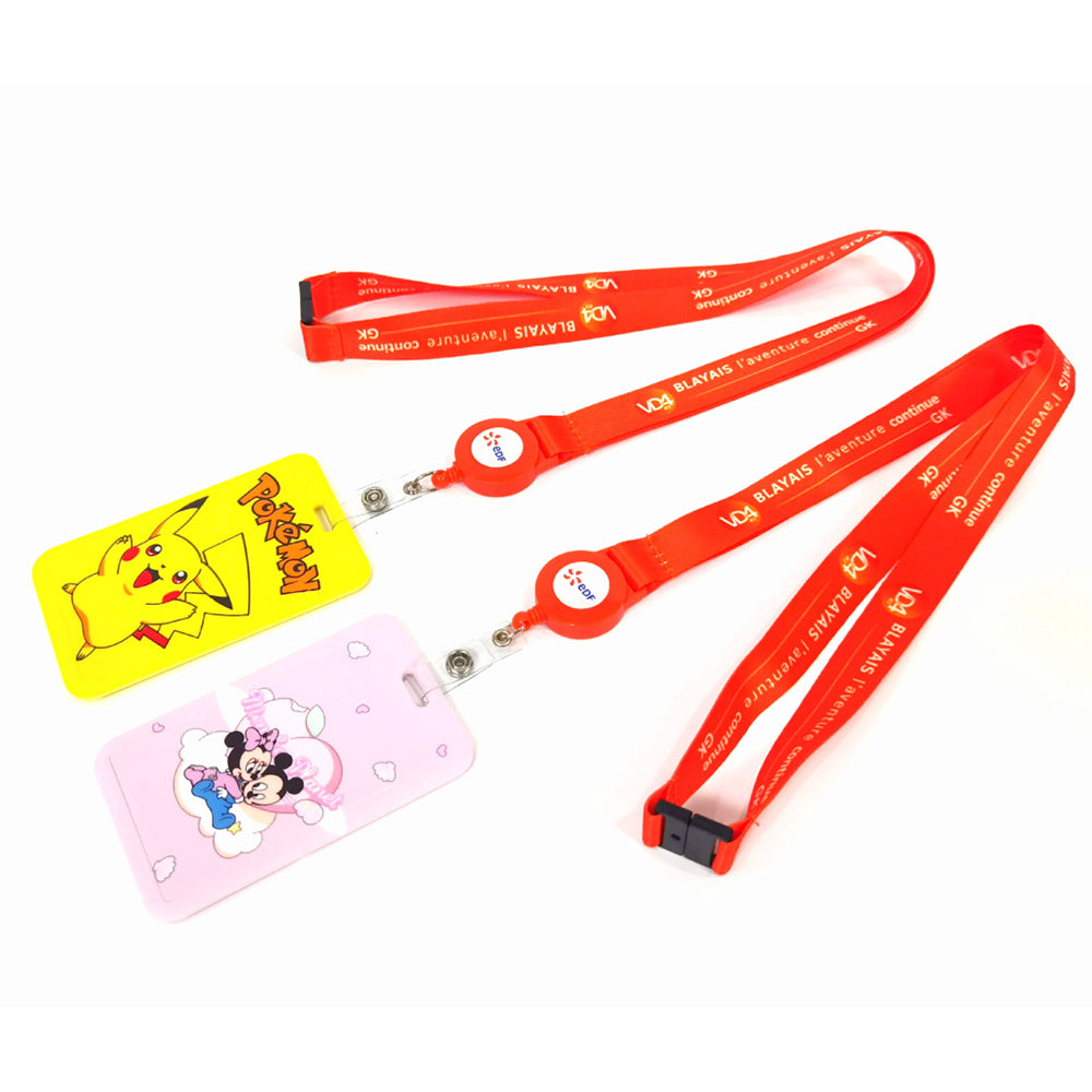 Lanyard Badge W/safety Breakaway
