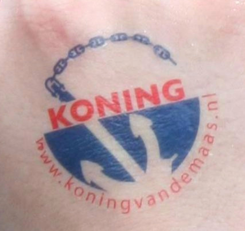 Autocollant de tatouage sans eau 2x2 pouces 