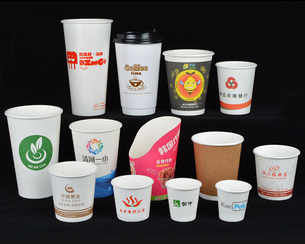 Gobelet en papier jetable à double paroi de 24 oz 