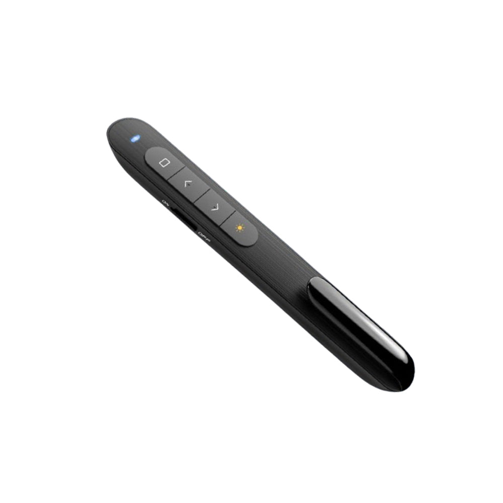 Stylo pointeur laser tournant les pages 