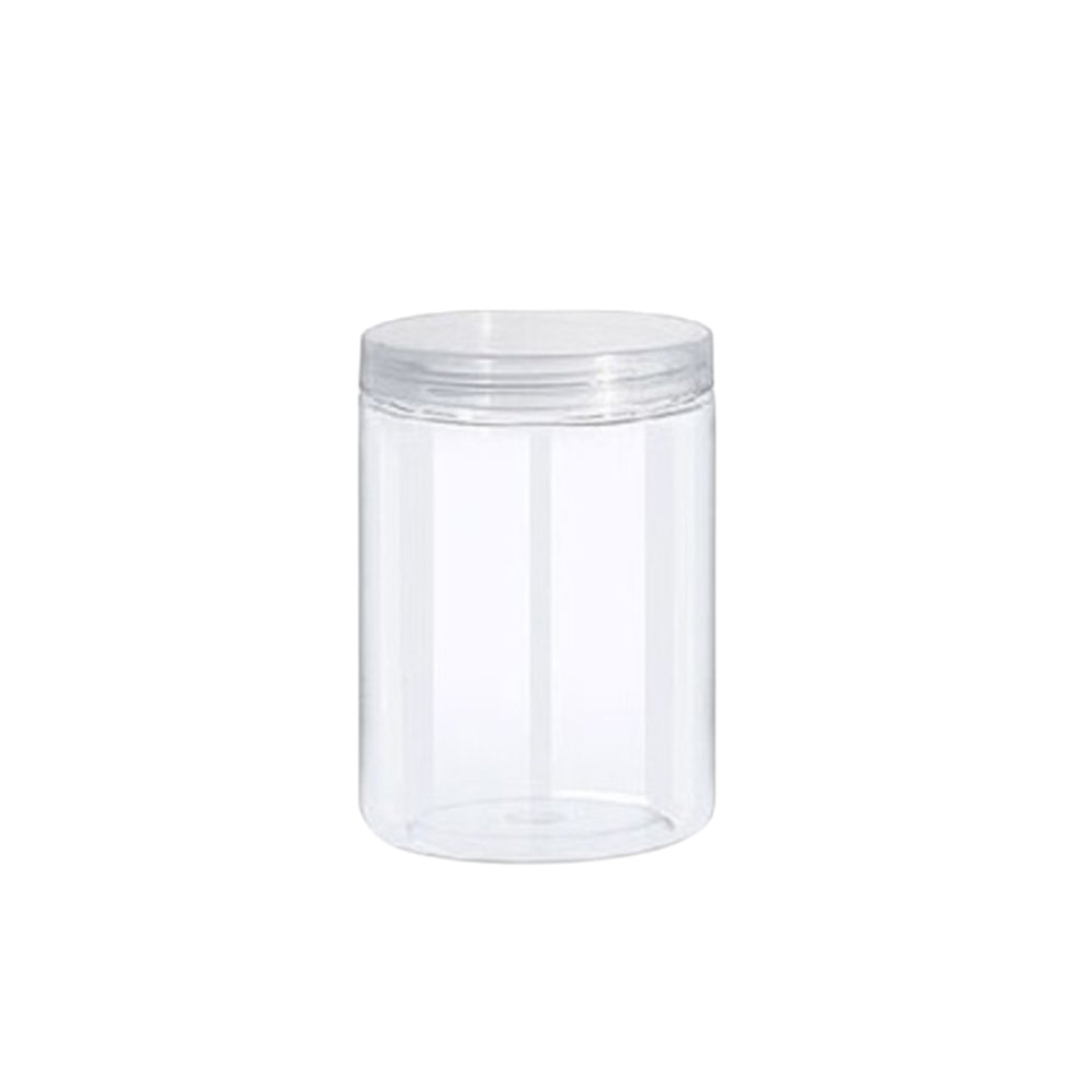 Bouteille en plastique transparente 