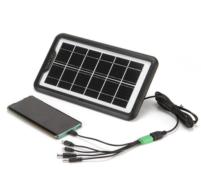 Chargeur de téléphone à énergie solaire 