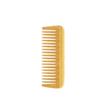 Wooden Hair Comb With Pu Sleeve