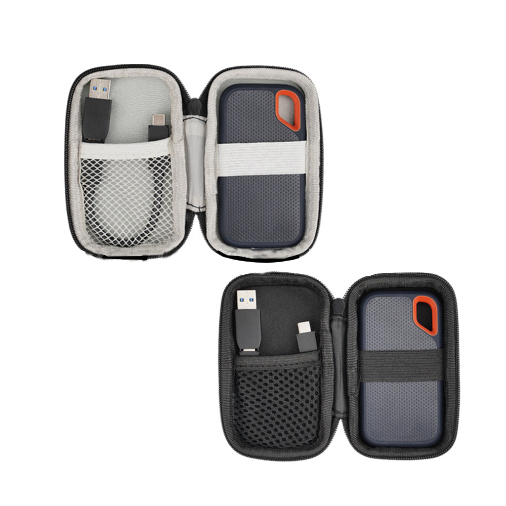 Portable Eva Protective Storage Case With Carabiner Clip