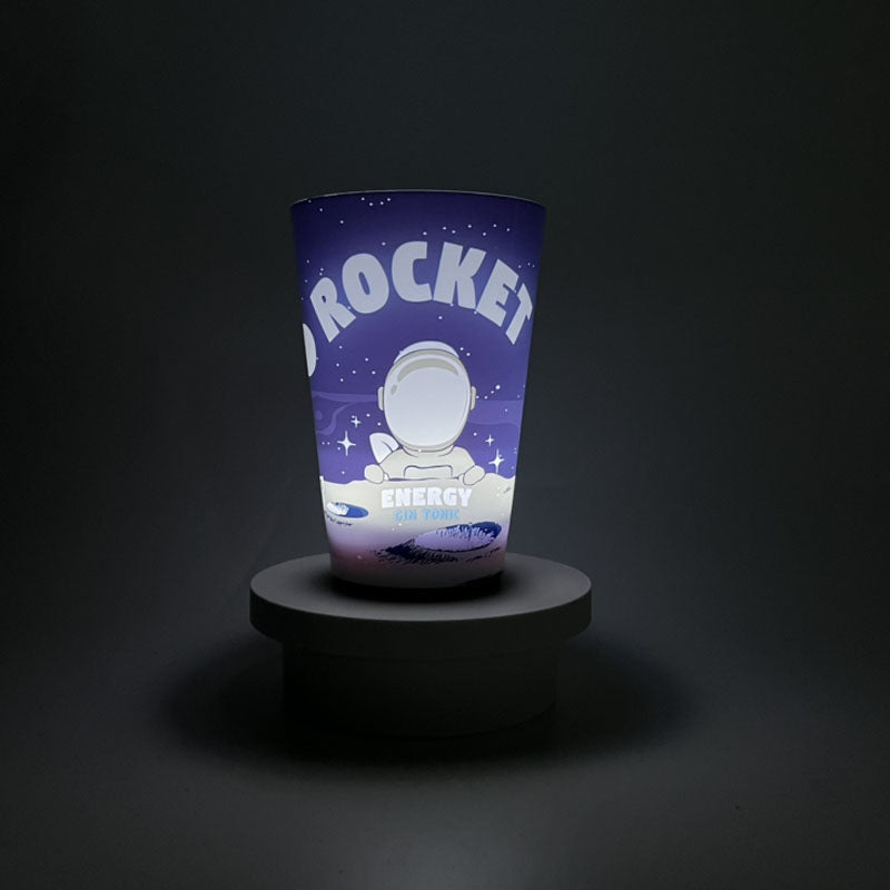Gobelet de fête phosphorescent de 14 oz 