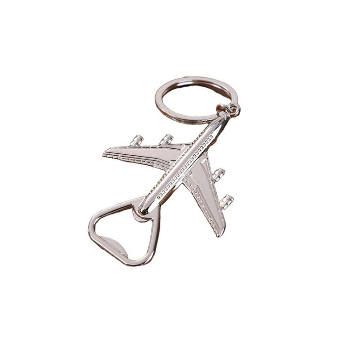 Porte-clés décapsuleur avion 