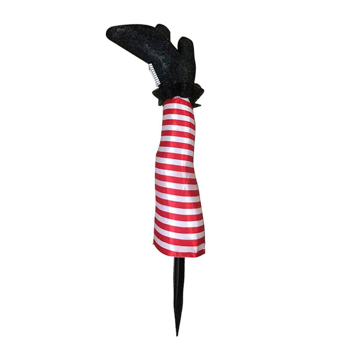 Jambe de sorcière pour Halloween 