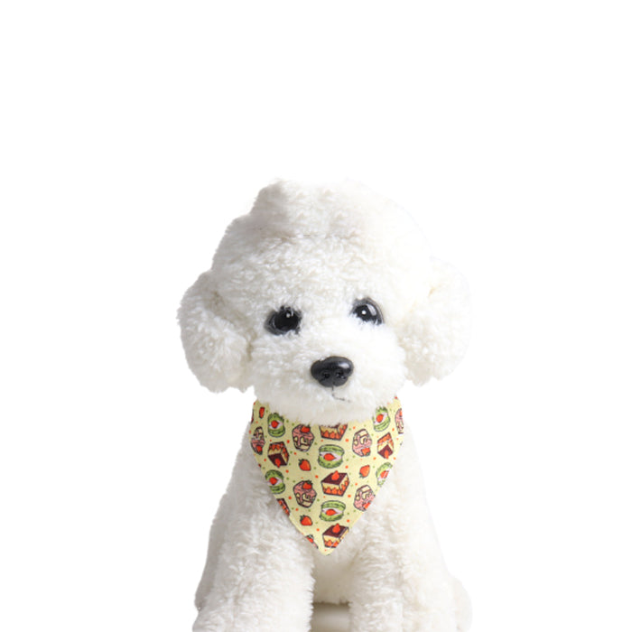 Bandana pour chien avec collier 