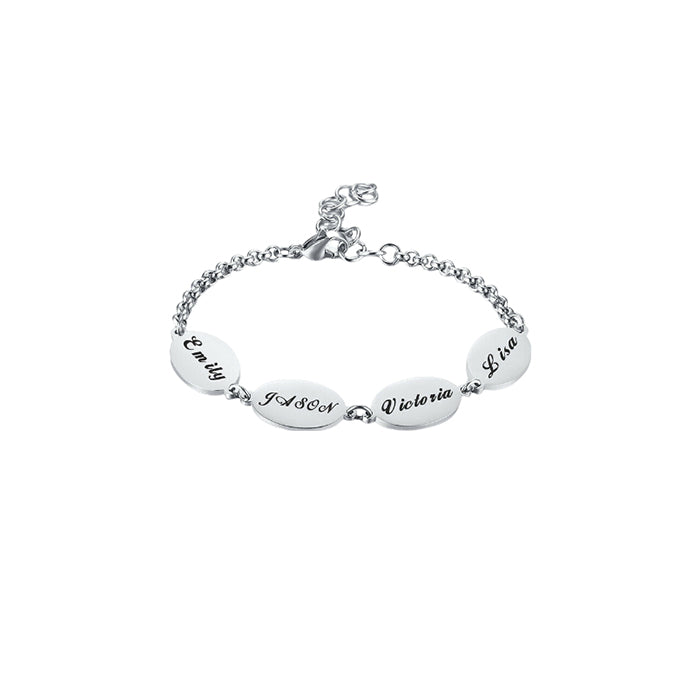 Bracelet chaîne en acier inoxydable 