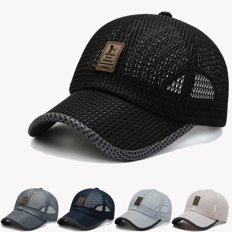 Casquette de baseball élégante en maille intégrale 