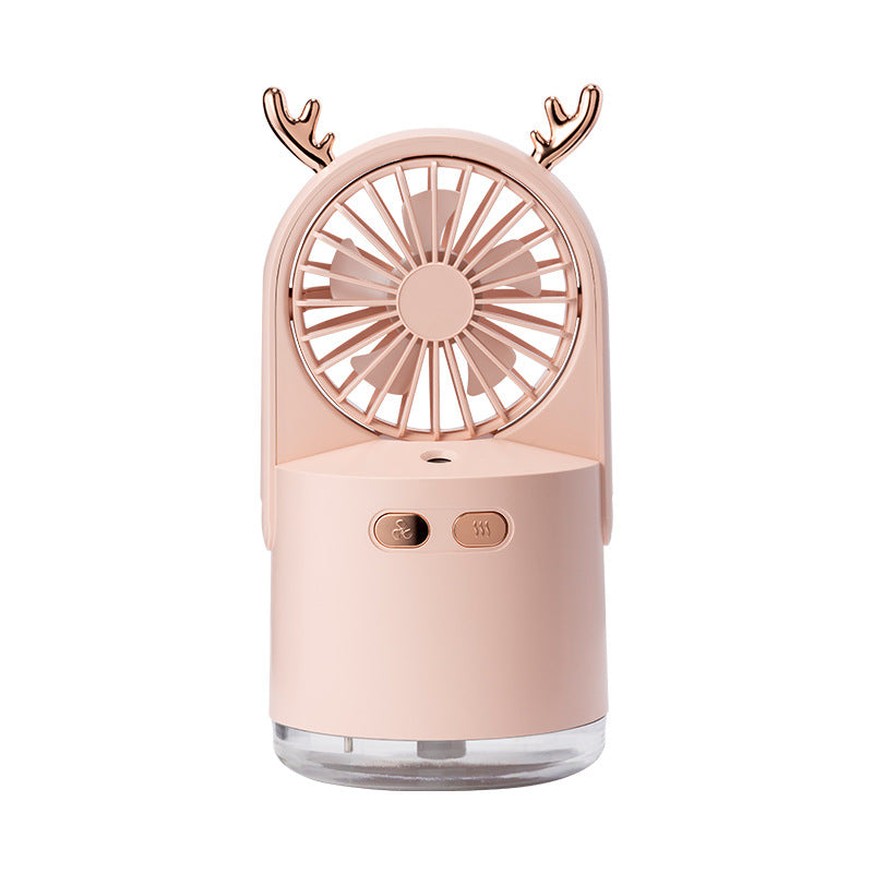 Ventilateur d'humidification et veilleuse colorée 