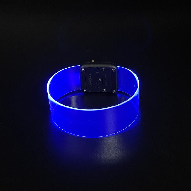 Bracelet magnétique luminescent à LED 