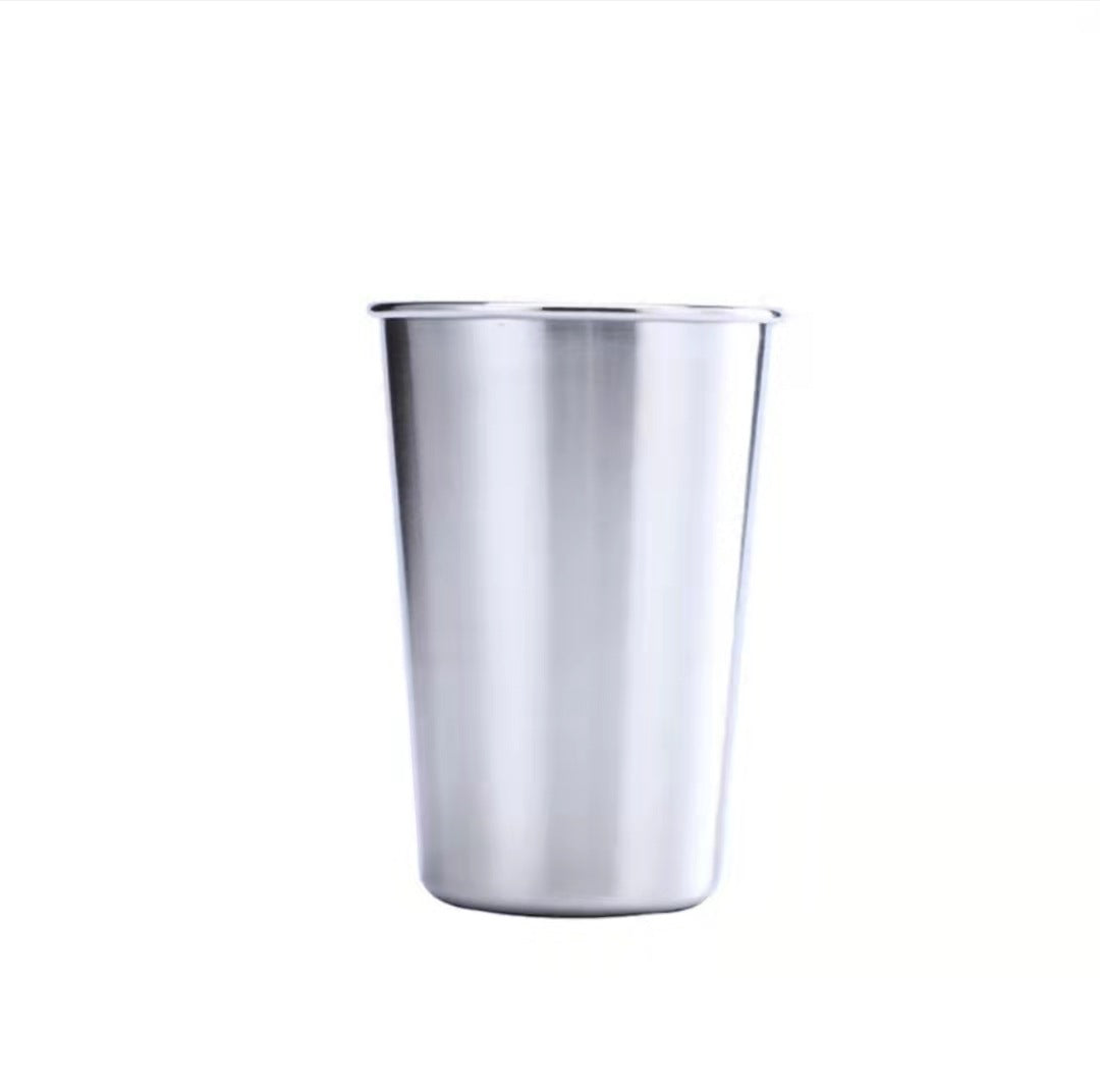 Tasse en acier inoxydable monocouche de 500 ml 