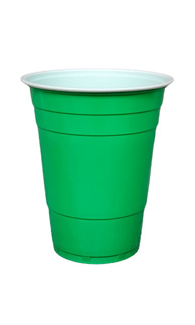 Tasse bicolore simple couche de 16 oz 