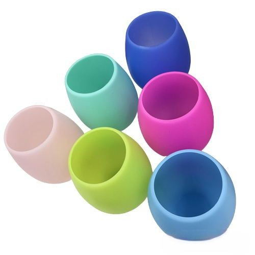 Mini tasse à vin en silicone 