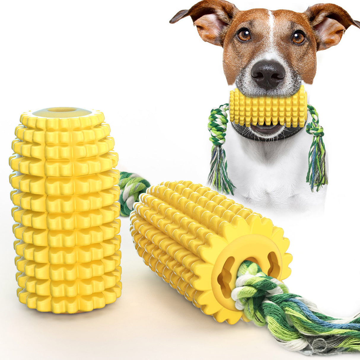 Jouet à mâcher pour brosse à dents Corn Dog 