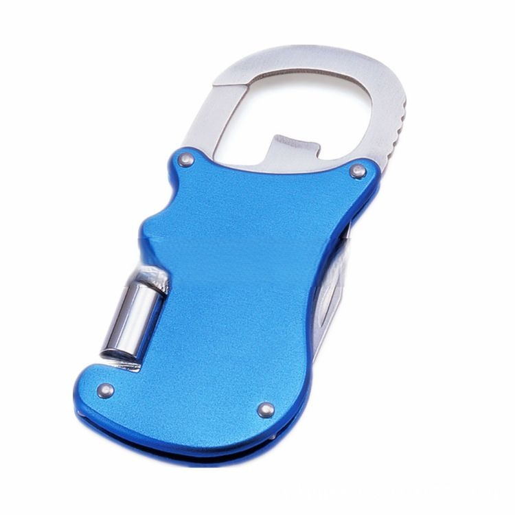 Décapsuleur avec lampe de poche et couteau 