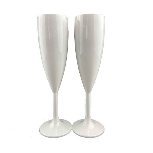 5oz Plastic Champagne Flute - By Boat - Yorkn Inc✅