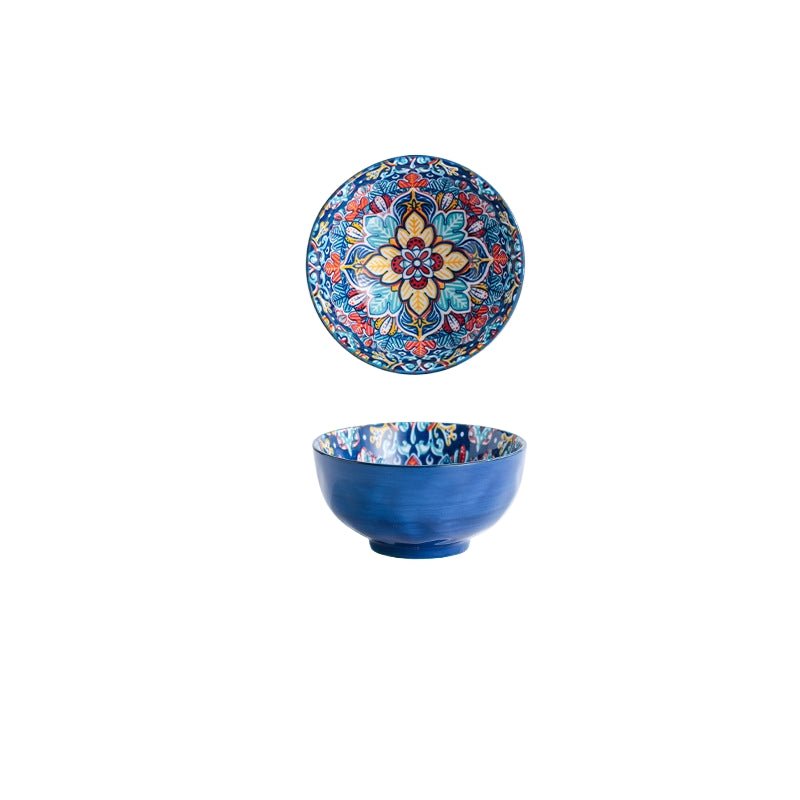 6" Bohemian Ceramic Soup Bowl - Yorkn Inc✅